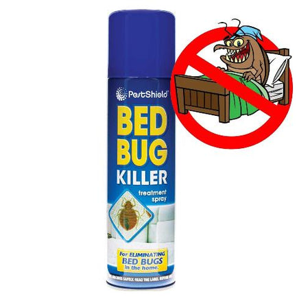 Pestshield Bed Bug Insect Killer Spray Fast Acting 200ml home tiny