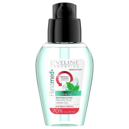 Eveline HandMed Protective Refreshing Hand Gel Antibacterial 70% Alcohol Health & Beauty:Health Care:Personal Hygiene:Hand Sanitisers galaxy health
