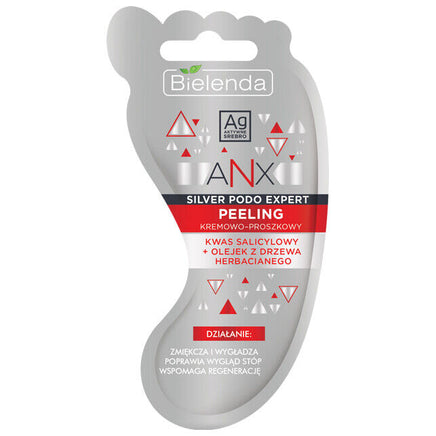 Bielenda Silver PODO EXPERT creamy-powder foot peeling mask 10g sachet Health & Beauty:Health Care:Foot Creams & Treatments foot galaxy hand foot other foot skin