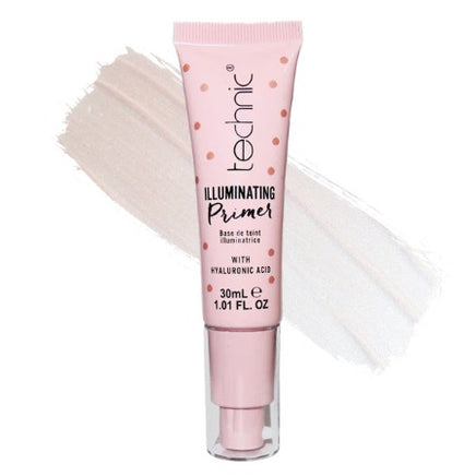 Technic Illuminating Primer with Hyaluronic Acid Makeup Base Radiant glow skin Health & Beauty:Make-Up:Face:Face Primer face galaxy makeup primer set