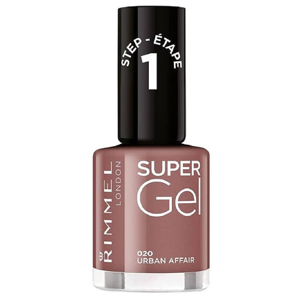 Rimmel Super Gel Nail Polish no UV light needed Urban Affair 020 - warm brown Health & Beauty:Nail Care, Manicure & Pedicure:Nail Polish & Powders:Nail Polish galaxy nail polish nails polish