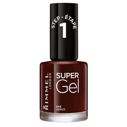 Rimmel Super Gel Nail Polish no UV light needed Venus 043 - chocolate brown Health & Beauty:Nail Care, Manicure & Pedicure:Nail Polish & Powders:Nail Polish galaxy nail polish nails polish