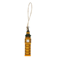 Sass & Belle London Wooden Hanging Decoration Set 3 Christmas seasonal