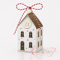Christmas Advent Calendar Gift Boxes 25 Make & Fill Your Own Kit