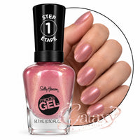 Sally Hansen Miracle Gel Nail Polish 14.7ml 241 Home Sweet Home - rose gold makeup Nails