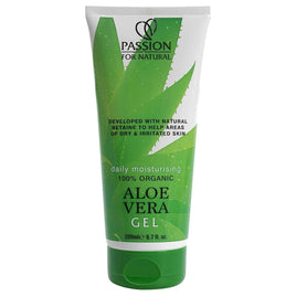 Beauty Formulas Passion For Natural 100% Organic Aloe Vera Gel - 200ml aloe body care galaxy skin