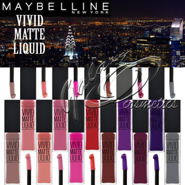 Maybelline Vivid Matte Lipstick Liquid Lip Colour Lips makeup