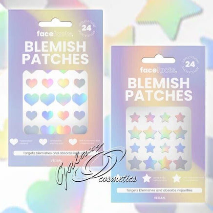 Face Facts Holographic Blemish Patches Spot Pimple Acne Stickers blemish face galaxy skin