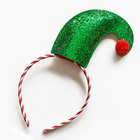 Sequin Elf Hat Headband Christmas Costume