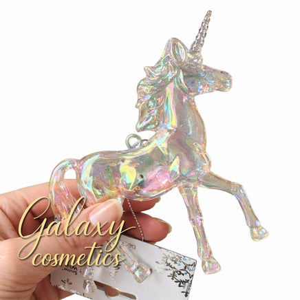 Elegant Crystal Acrylic Christmas Tree Hanging Ornaments Decoration Baubles Christmas seasonal