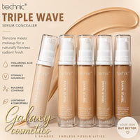 Technic Triple Wave Hydrating Serum Concealer with Hyaluronic acid & Vitamin E