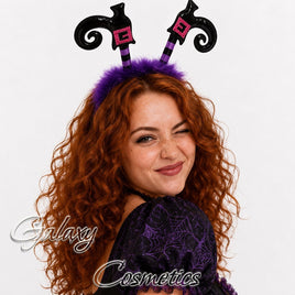 Witch's Legs Headband - Fancy Dress Kids Adults