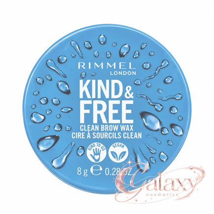Rimmel Kind and Free Clean Brow Wax - Clear brows Eyes makeup