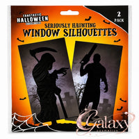 Window Silhouettes 2 Pack Horror Decorations