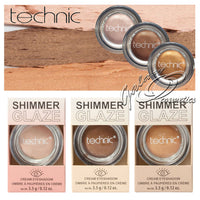 Technic Shimmer Glaze Cream Eyeshadow Pot Metallic Finish eyes eyeshadow galaxy makeup