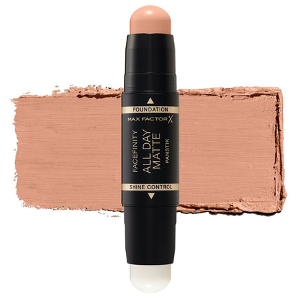 Max Factor Facefinity All Day Foundation & Shine Control Primer Warm Almond 45 Face foundation makeup