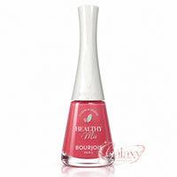 Bourjois Healthy Mix Nail Polish Quick-drying, Vegan Formula, 9ml 300 Grenat'ddictive - pink makeup Nails