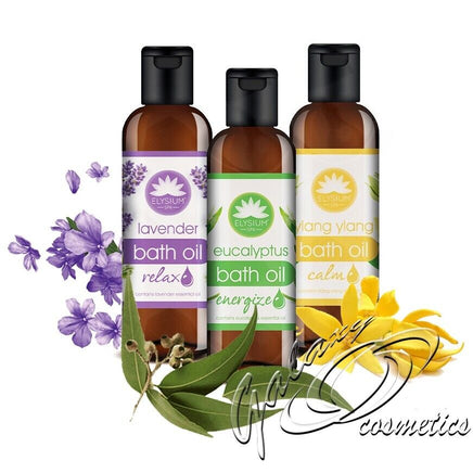 Elysium Spa Bath Oil, calming, relaxing, stress-relief - 150ml bath galaxy
