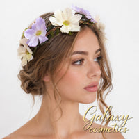 Flower Headband Elastic Garland