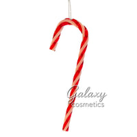 Candy Cane Hanging Ornaments Red & White Acrylic Christmas Tree Décor 6 Pack Christmas seasonal