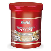 Swirl Liquid Jewellery Cleaner with Basket, Brush for Silver Gold Diamonds 145ml Default Title galaxy home