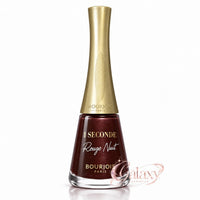 BOURJOIS 1 Second Quick Dry Long Lasting Nail Polish 9ml 61 Rouge Nuit - burgundy wine makeup Nails