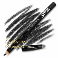 Saffron Glitter Eyeliner Pencil Soft Sparkle Makeup Eye Lip Pencil & Sharpener
