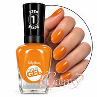 Sally Hansen Miracle Gel Nail Polish 14.7ml 386 Gel-ebrate - orange makeup Nails
