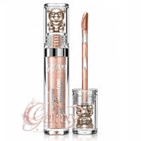 Saffron Liquid Eyeshadow Shimmer Glow, Long Lasting, Non Sticky A03 - rose gold Eyes eyeshadow makeup