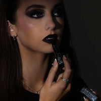 Technic Gothica Super Matte Black Lipstick - Bold - Long Lasting