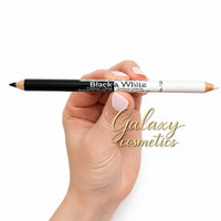 SAFFRON BLACK & WHITE Eyeliner Pencil Smooth Eye Liner suitable for Waterline