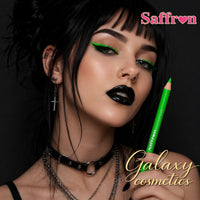 Saffron London Bright Neon Eyeliner Lip Liner Pencil Soft Eye & Lip Party Makeup