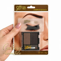 SAFFRON Eyebrow Kit with Stencils