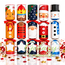 Make Your Own Christmas Crackers 12" Set - 6 Pack Christmas seasonal