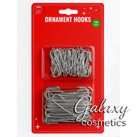 Christmas Tree Bauble Hooks Strong Metal Ornament Decoration Hangers Pack of 200 Silver Christmas seasonal