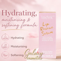 Technic Lip Rescue Serum with Natural Oils & Vitamins Repair balm for Dry Lips face care Lips makeup skin