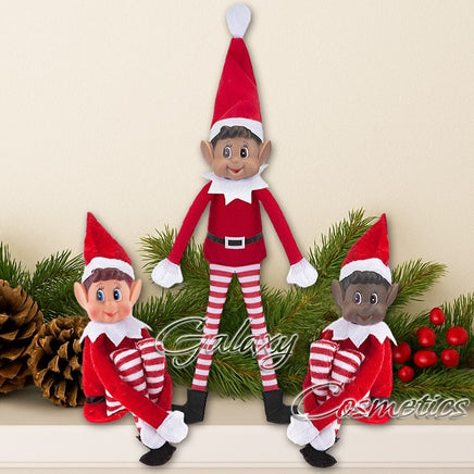 12" Naughty ELF Behaving Badly Traditional Christmas Shelf Doll Christmas seasonal