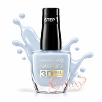 Max Factor Nailfinity X Gel Colour Nail Polish 12ml 835 Angel Charm - glossy baby blue makeup Nails
