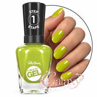 Sally Hansen Miracle Gel Nail Polish 14.7ml 764 Cactus Makes Perfect - lime green makeup Nails