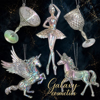Elegant Crystal Acrylic Christmas Tree Hanging Ornaments Decoration Baubles Christmas seasonal
