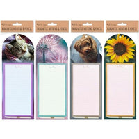 2x Just stationery Magnetic Notepad & Pencil, Fridge Magnet Memo Note Pad home tiny