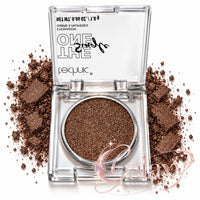 Technic The Single One Eyeshadow High Pigment Blendable Single Eye Shadow Pans Sandstone - brown shimmer Eyes eyeshadow makeup