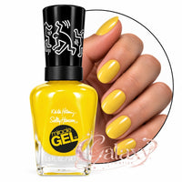 Sally Hansen Miracle Gel Nail Polish 14.7ml 921 Writing On The Walls - yellow makeup Nails