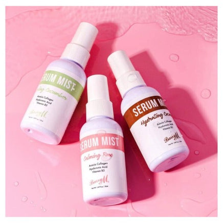 Barry M Serum Face Mist Spray with Hyaluronic Acid Refreshing and Moisturizing face face care galaxy makeup serum set setting skin