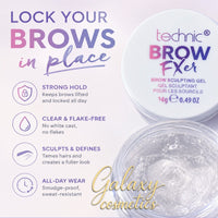 Technic Brow Fxer Clear Eyebrow Fixer Gel brows Eyes makeup