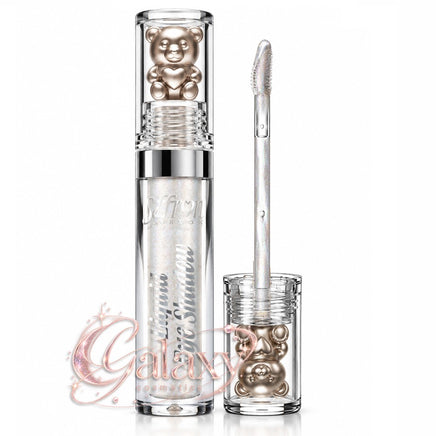 Saffron Liquid Eyeshadow Shimmer Glow, Long Lasting, Non Sticky A02 - white Eyes eyeshadow makeup