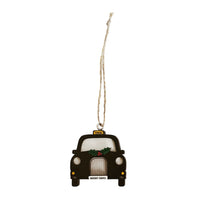 Sass & Belle London Wooden Hanging Decoration Set 3 Christmas seasonal