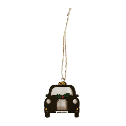 Sass & Belle London Wooden Hanging Decoration Set 3 Christmas seasonal