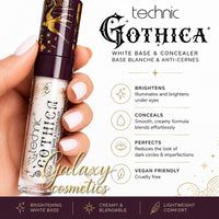 Technic Gothica White Base & Concealer Lightening Skin Halloween Ghost Makeup