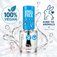Rimmel London Kind & Free Nail Polish 150 Clear Top Coat makeup Nails